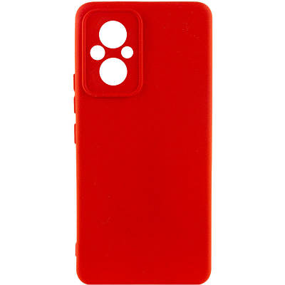 Чехол Silicone Cover Lakshmi Full Camera (A) для Xiaomi Poco M5 Full camera, Красный / Red