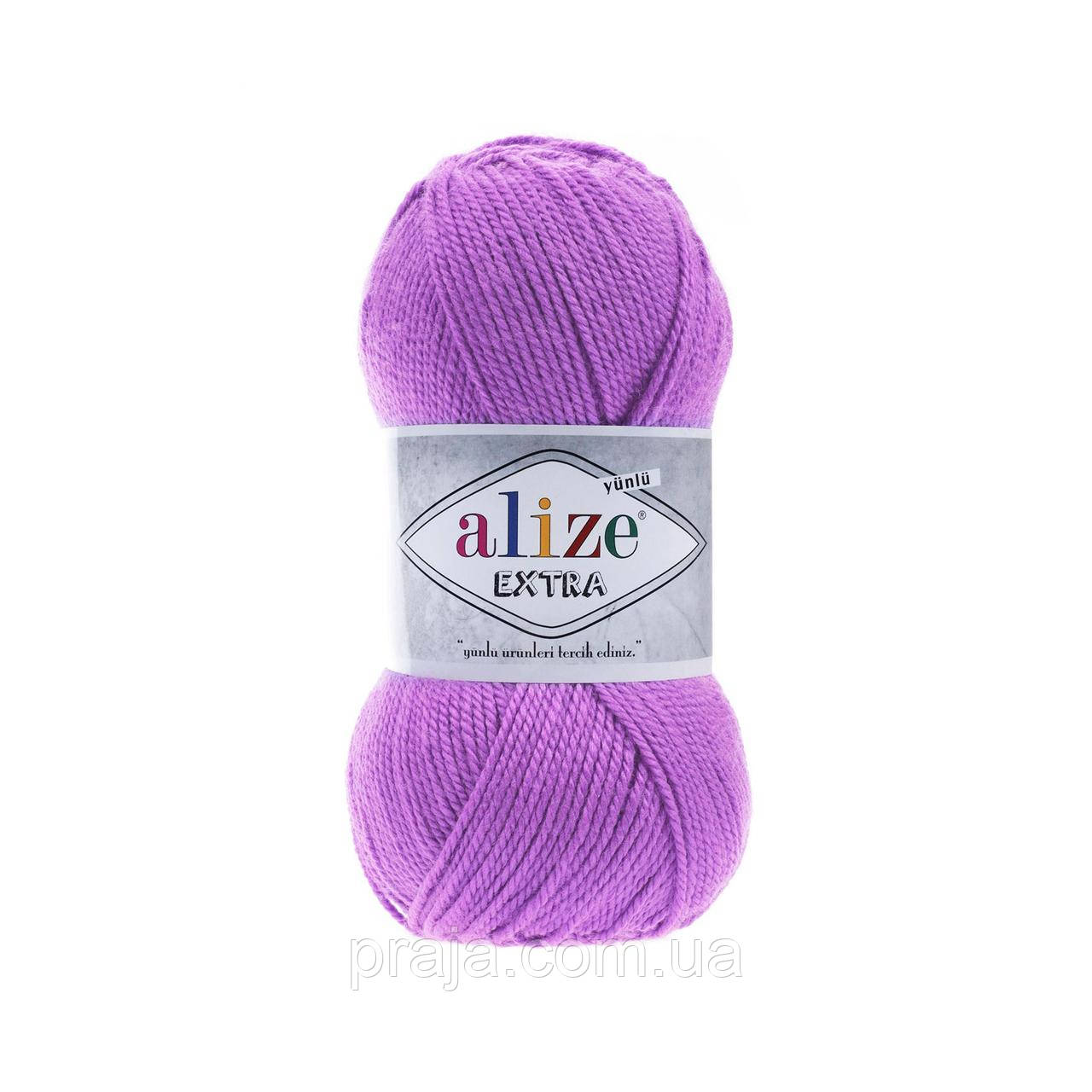 Пряжа Alize Extra(Екстра) - 247 бузковий, фото 1