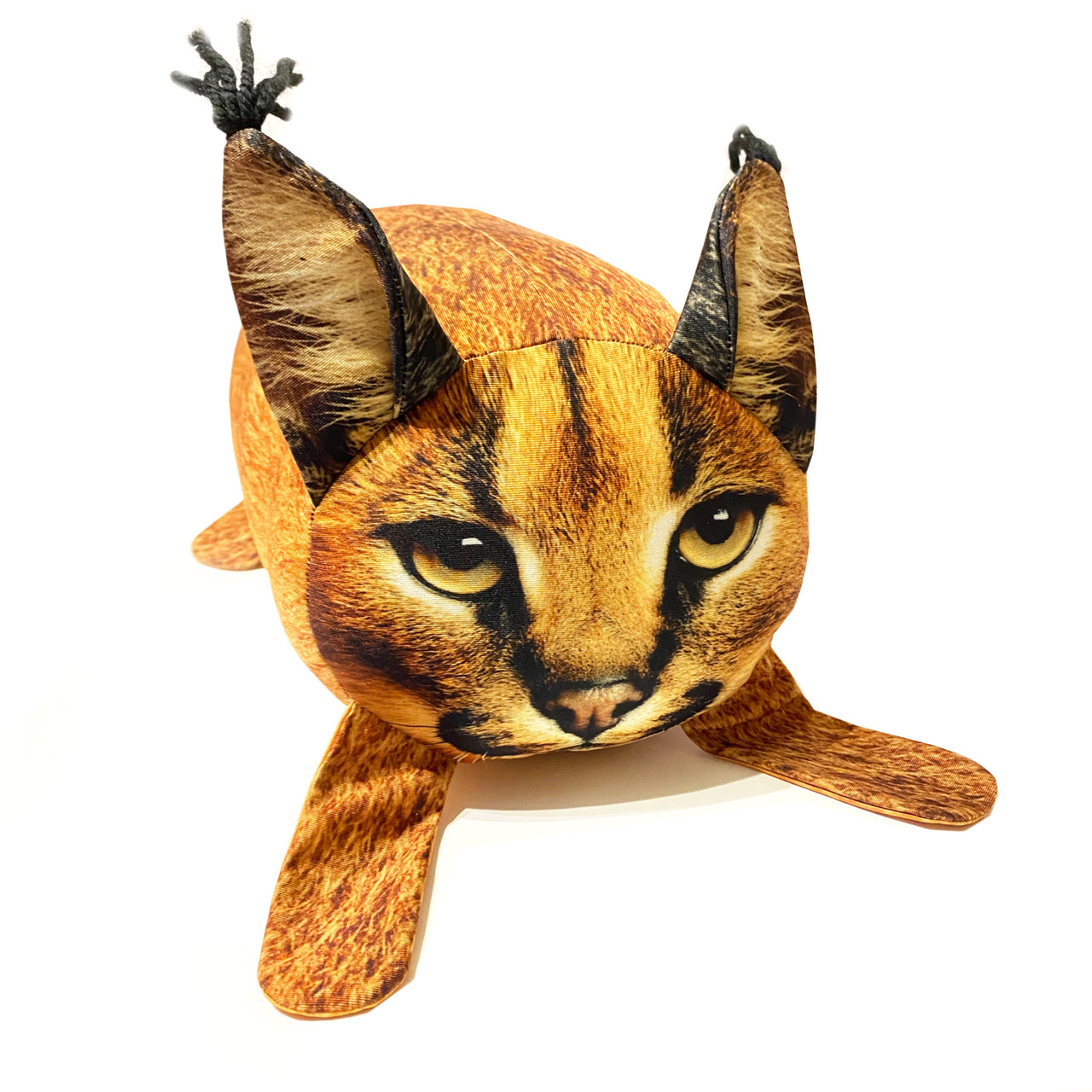 М`яка іграшка антистрес Рись Шльопа, 30 см, сувенір, подушка (33035), фото 1