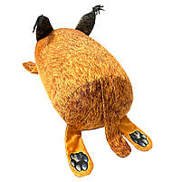 М`яка іграшка антистрес Рись Шльопа, 30 см, сувенір, подушка (33035), фото 3
