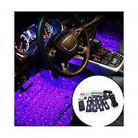 Підсвітка для салону автомобіля з пультом The Starlights of Car Seat Bottom A-12/7 кольорів