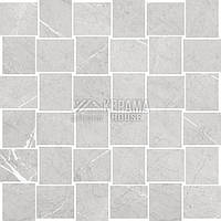 Керамическая декоративная плитка для стен Opoczno Beatris Light Grey Mosaic 297x297 матовая