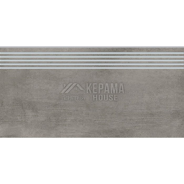 Керамогранитная Плитка для Ступенек Opoczno Grand Concrete Grava Grey ...