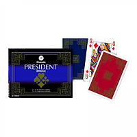 Карты игральные PIATNIK Президент, 2 колоды х 55 карт