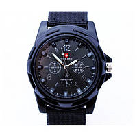 Чоловічий кварцовий годинник Swiss Army Чорний. Наручний годинник