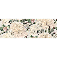 Настенная керамическая плитка Cersanit Gracia White Flower Satin 200x600 (сатинированная)