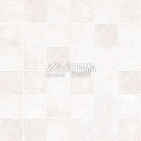Декоративная керамогранитная плитка Cersanit Henley White Mosaic 298x298 (белый, матовая)
