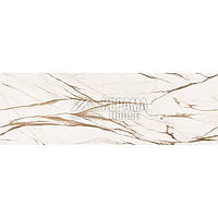 Настенная декоративная плитка Cersanit Mariel Inserto Gold 200x600 (белый, глянцевая)