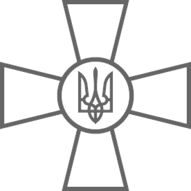 Термонаклейка Логотип ЗСУ (патріотичний ДТФ принт, наклейка DTF на тканину)