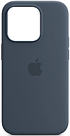 Силиконовый чехол iPhone 14 Pro Apple Silicone Case - Stormblue OEM отличный