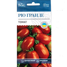 Насіння томату середньораннього, низькорослого «Ріо Гранде» (0,3 г) від ТМ "Велес", Україна