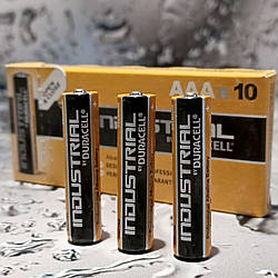 Батарейка AAA (R3) Duracell Indastrial Alkaline 1.5 V 10 шт./уп.