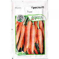 Семена моркови ранней "Престо" F1 (1 грамм) от VILMORIN, Франция
