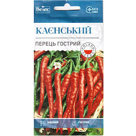 Насіння перцю гострого, пізнього "Каєнский" (0,3 г) від ТМ "Велес"