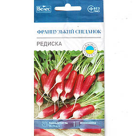 Насіння редиски ранньої, смачної "Французький сніданок" (3 г) від ТМ "Велес"