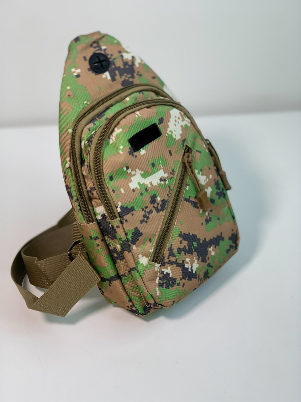 Рюкзак-2 однолямковий - військова сумка через плече Tactical темний піксель