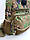 Рюкзак однолямковий - військова сумка через плече Tactical темний піксель (+USB), фото 3