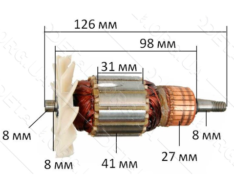 Якір шліфмашина Stern BS 533