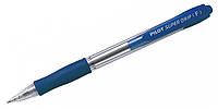Ручка шариковая автоматическая Pilot Super Grip 0.7 мм Синяя BPGP-10R-F-L