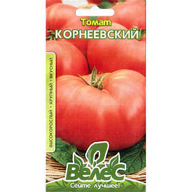 Насіння томату високорослого, для відкритого грунту "Корнєєвський" (0,15 г) від ТМ "Велес"