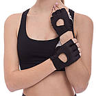 Рукавиці для фітнесу рукавички спортивні Zelart 8304 розмір XL Black, фото 5