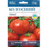 Насіння томату низькорослого, середньораннього, для відкритого ґрунту "Колгоспний" (1,5 г) від ТМ "Велес"