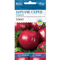 Насіння томату високорослого, смачного "Бичаче серце рожеве" (0,15 г) від ТМ "Велес", Україна