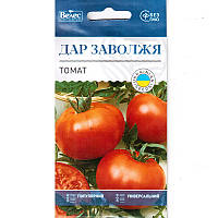 Насіння томату раннього, для відкритого грунту, низькорослий "Дар Заволжя" (0,3 г) від ТМ "Велес"