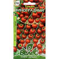 Семена томата среднераннего, высокорослого «Виноградный» (0,15 г) от ТМ «Велес»