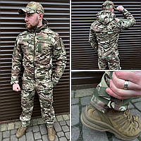 Костюм тактичний SoftShell Combat Tactical Multicam ЗСУ, Тактичний костюм Софтшелл Мультикам ЗСУ (46-56 р)