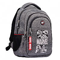 Рюкзак ортопедичний YES TS-41 Marvel.Avengers 44x29x17 см, 22 л, сірий (554672)