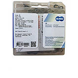 Ланцюг вело КМС Z6 Grey 114 ланок з замком 6 швидкостей, фото 3