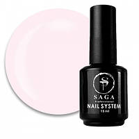 База камуфлююча Saga Professional Elastic Base 02 молочно-рожевий, 15 мл