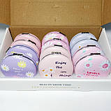 Дзеркало косметичне кишенькове кругле з ромашками, фото 5