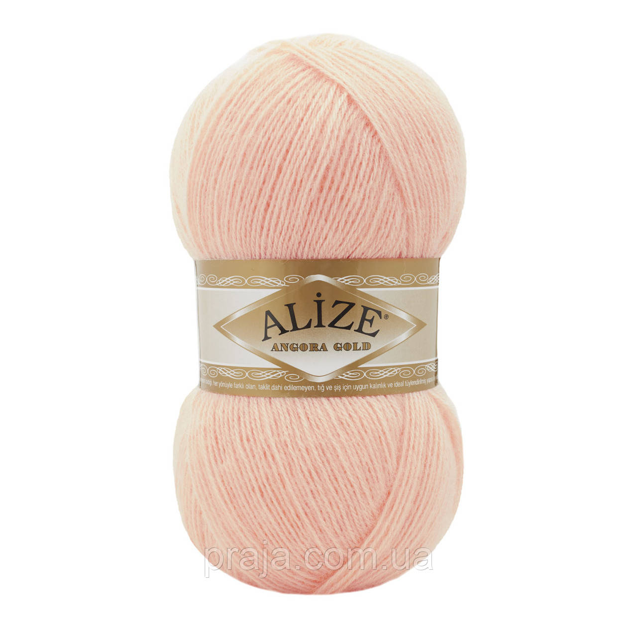 Alize Angora gold - 840 пастельний абрикос