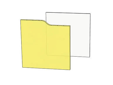 Фасад модуля стелажа етажерки фасад до модульної стінки LEGO (Лего)