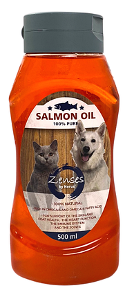 Лососева олія для котів | Salmon Oil 500 мл, фото 1
