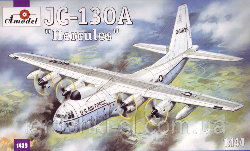 Збірна модель (1:144) Літак JC-130A "Hercules", фото 1