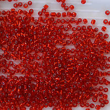 Бісер Karin колір - червоний світлий круглий