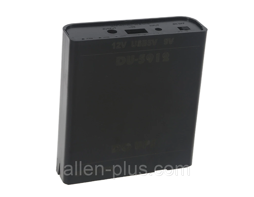 Джерело безперебійного живлення 5V + 9V + 12 V, 3X18650, для роутера/ терміналу / модему (без АКБ), фото 1