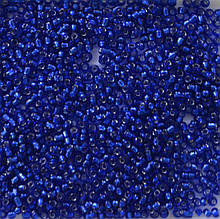 Бісер Karin колір - синій круглий