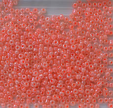 Бісер Karin колір - кораловий круглий