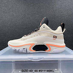 Nike Air Jordan XXXVI 36 Low Ground Up Light Orewood Brown баскетбольні чоловічі кросівки