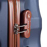 Чемодан дорожній Wings 402 великий 75х48х28см Стильна Валіза протиударна Сумка на 4х колесах ПОЛІКАРБОНАТ, фото 9