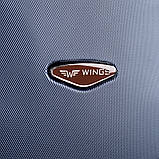 Чемодан дорожній Wings 402 великий 75х48х28см Стильна Валіза протиударна Сумка на 4х колесах ПОЛІКАРБОНАТ, фото 10