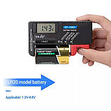 Універсальний тестер заряду батарей з Lcd Bt-168d, фото 5