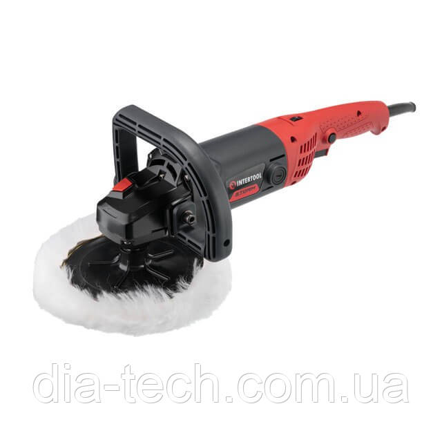 Машина полiрувальна STORM 1400 Вт, 800-3200 об/хв, 180 мм, 230 В INTERTOOL WT-1800, фото 1