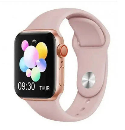 Розумний годинник Smart Watch 8 Т800 Pro Max смартгодинник із пульсометром крокоміром оксиметром рожевий, фото 1