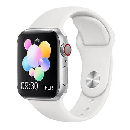 Розумний годинник Smart Watch 8 Т800 Pro Max смарт годинник з пульсометром крокоміром оксиметром білий, фото 1