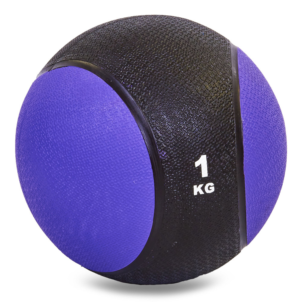 М'яч медичний медбол Record Medicine Ball 1кг кольору в асортименті